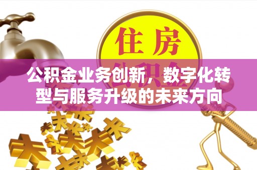 潮阳公积金业务创新，数字化转型与服务升级的未来方向
