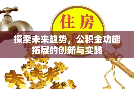 潮阳探索未来趋势，公积金功能拓展的创新与实践