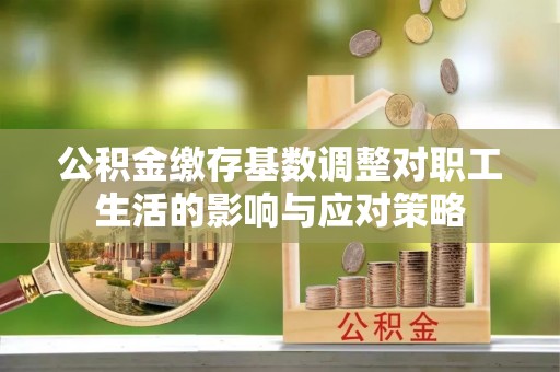 潮阳公积金缴存基数调整对职工生活的影响与应对策略