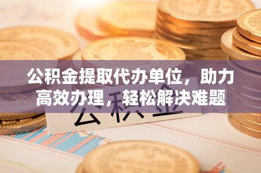 潮阳公积金提取代办单位，助力高效办理，轻松解决难题