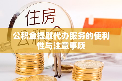 潮阳公积金提取代办服务的便利性与注意事项