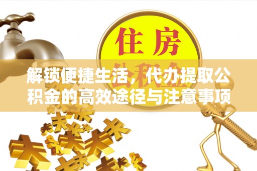 潮阳解锁便捷生活，代办提取公积金的高效途径与注意事项