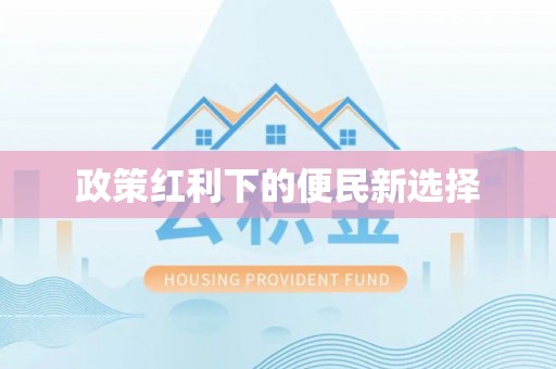 潮阳政策红利下的便民新选择