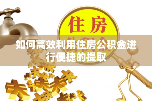 潮阳如何高效利用住房公积金进行便捷的提取