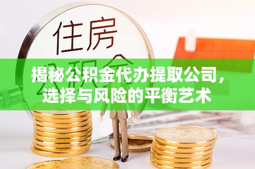 潮阳揭秘公积金代办提取公司，选择与风险的平衡艺术