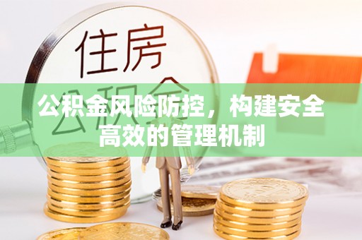 潮阳公积金风险防控，构建安全高效的管理机制