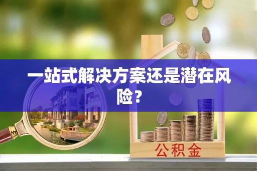 潮阳一站式解决方案还是潜在风险？